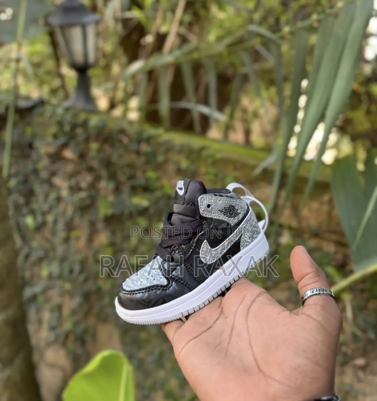Original Kid’S Nike Air Jordan 1 Elephant Print Kid’S Shoes