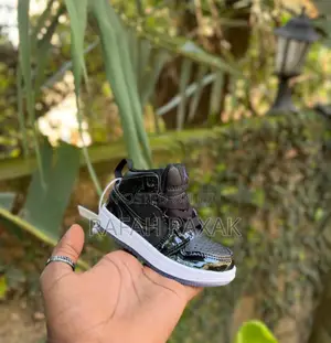 Photo - Original Kid’S Nike Jordan 1 High Dark Concord Kid’S Sneaker