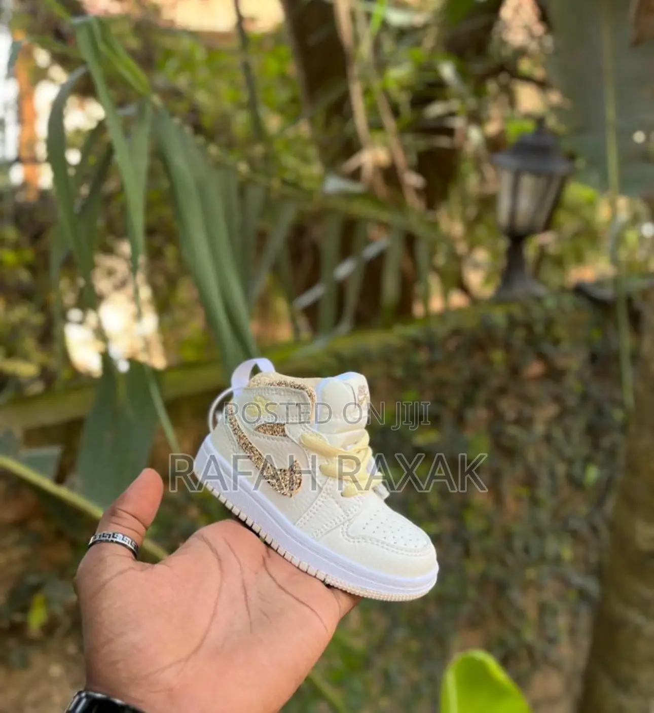Original Cream Kid’S Nike Air Jordan 1 High Kid’S Sneakers