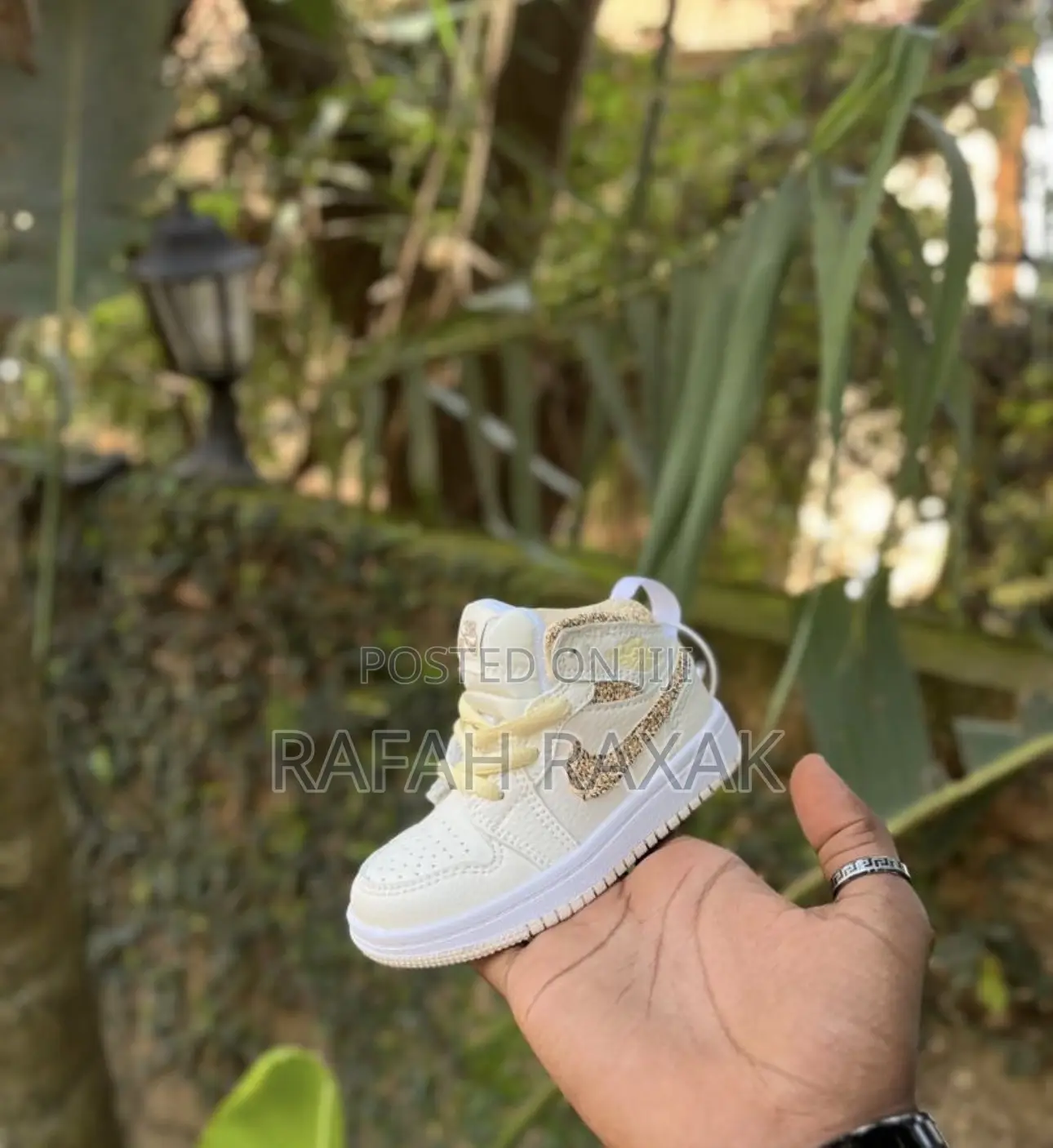 Original Cream Kid’S Nike Air Jordan 1 High Kid’S Sneakers