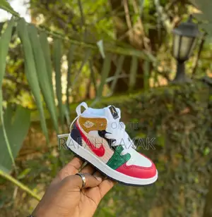 Photo - Original Multi Color Kid’S Nike Jordan 1 High Kid’S Sneakers