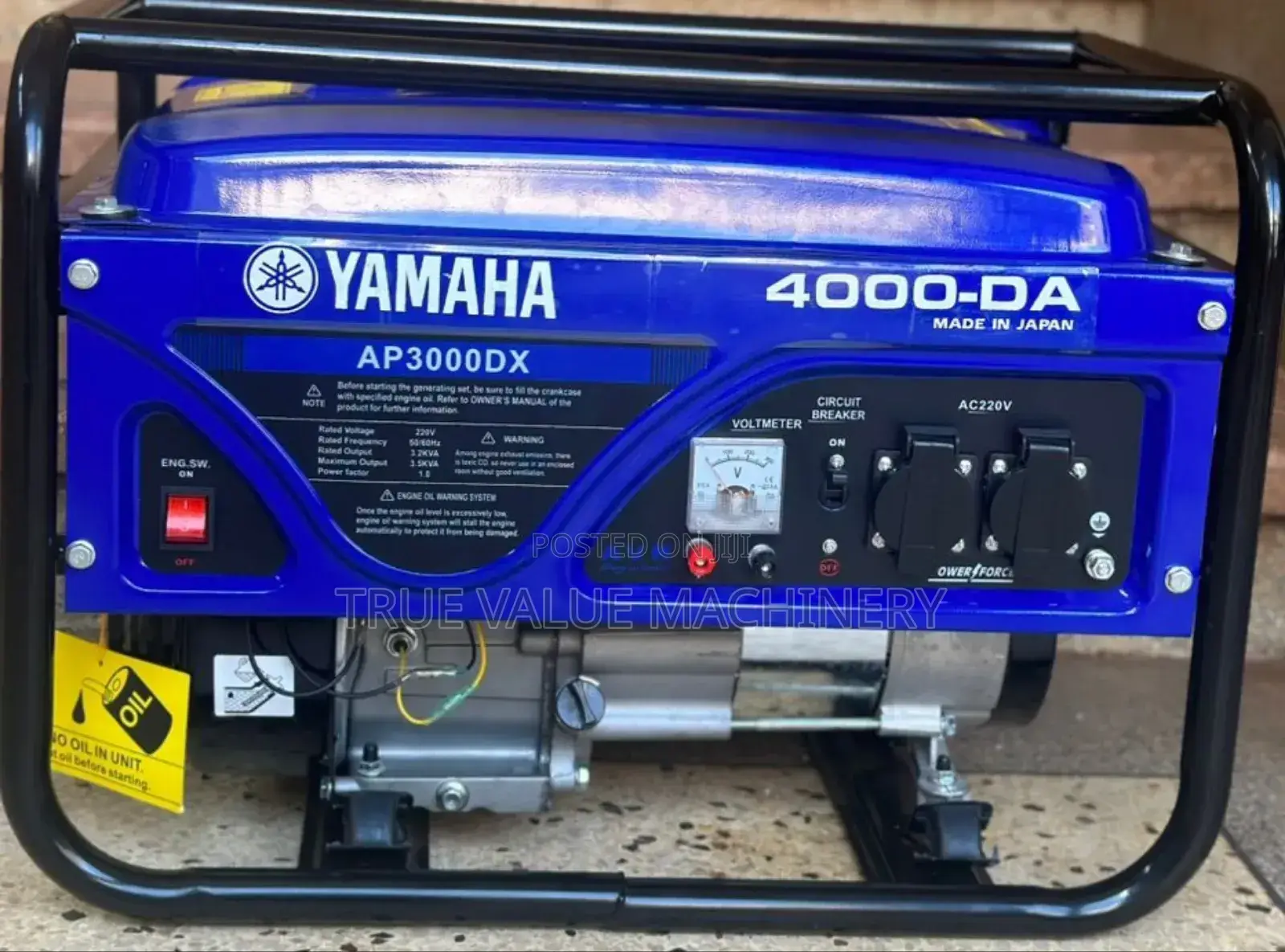 Generator 8 Hose Power Yamaha