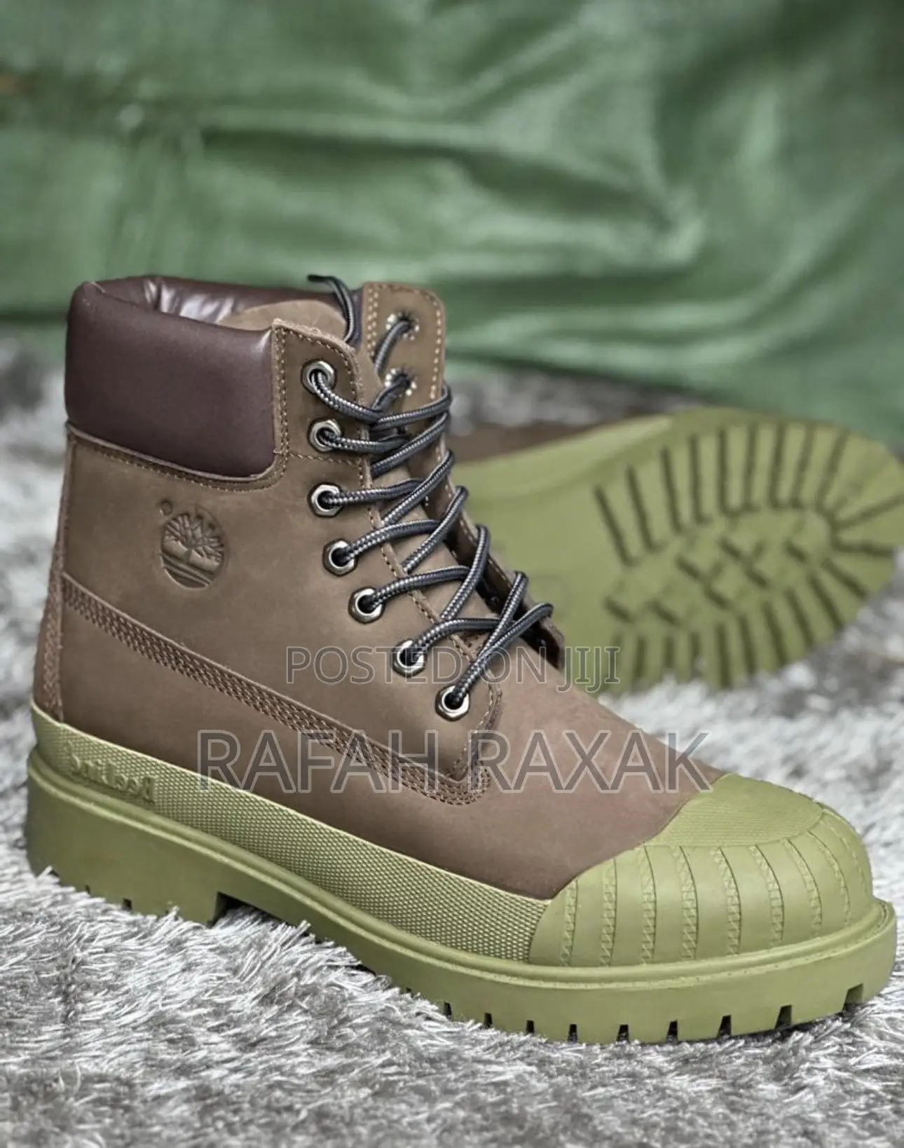 Original Brown/Green Men’S Timberland Beeline X 6 Inch Boots