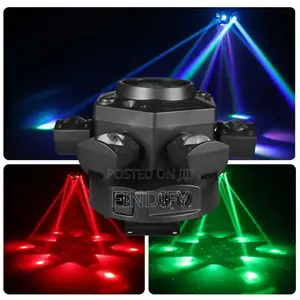 6 Armed Beam Eye Strobe Laser 4 in 1 Disco Stage Light