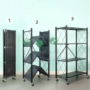 5 Tier
Foldable Rack Shelving Units Foldable Storage
Rack
