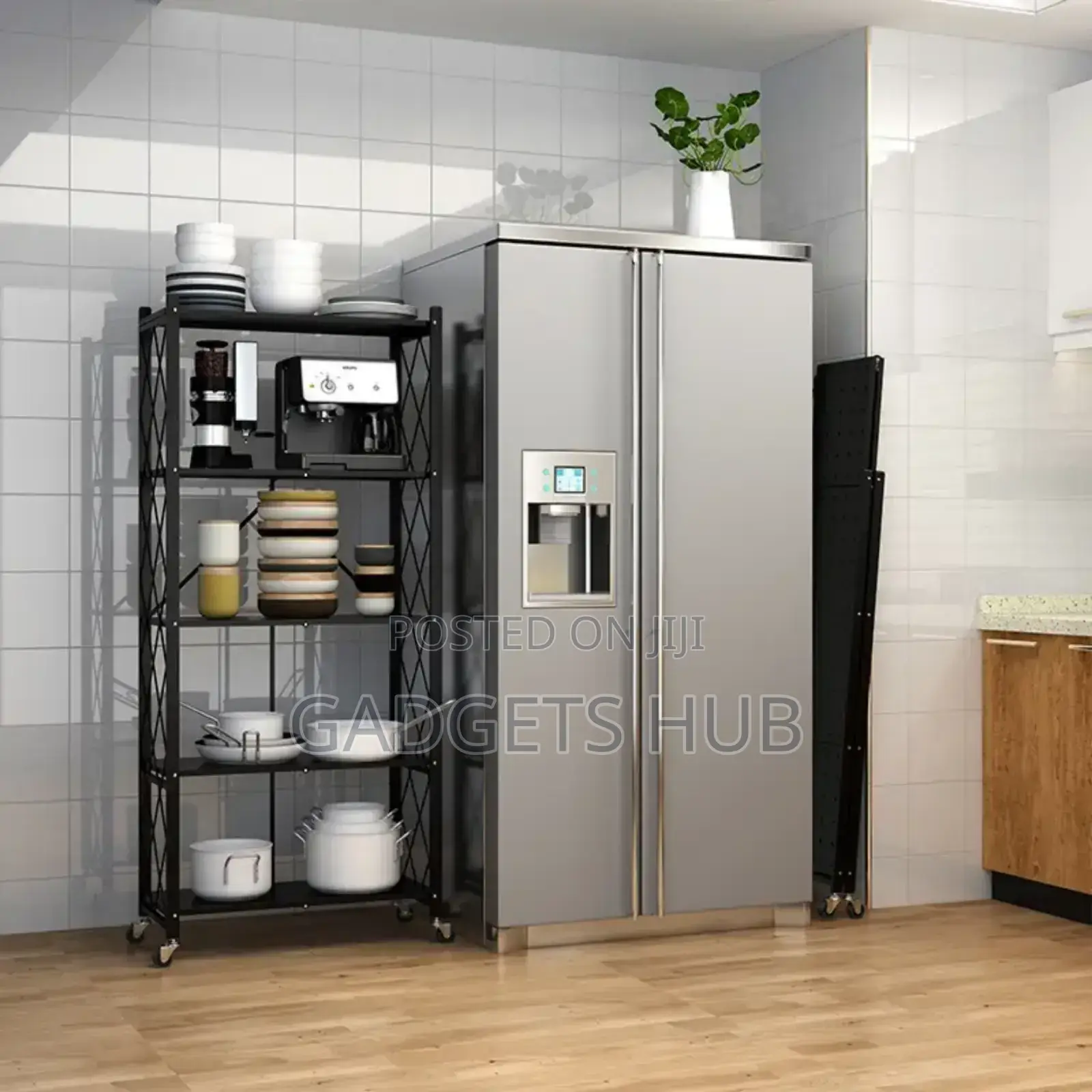 5 Tier
Foldable Rack Shelving Units Foldable Storage
Rack