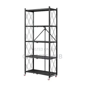 5 Tier
Foldable Rack Shelving Units Foldable Storage
Rack
