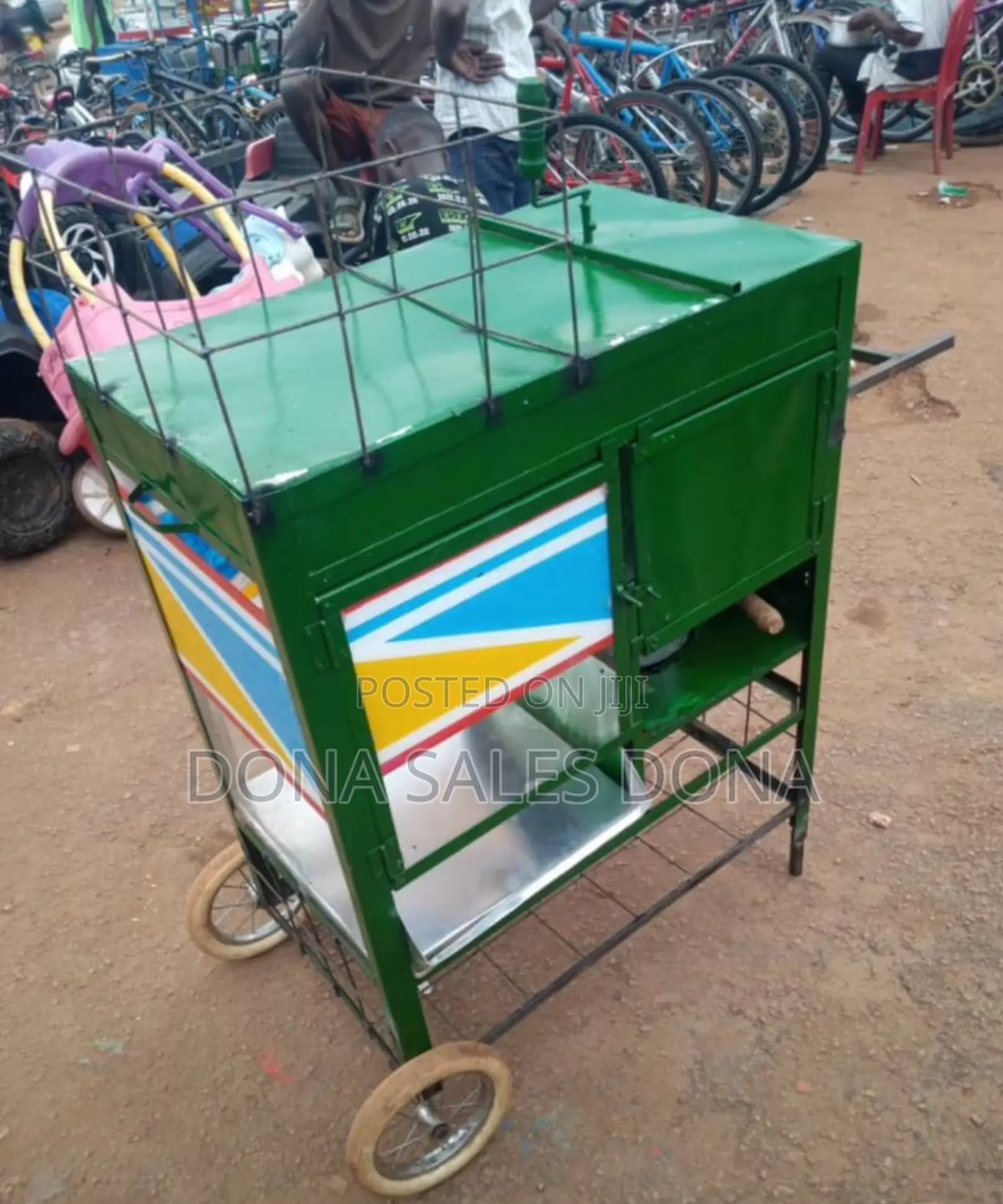 Charcoal Popcorn Machine