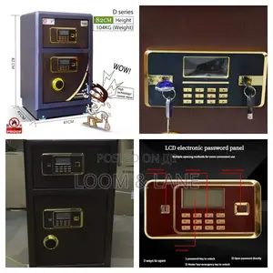 Large Fireproof Double Door Cash Safe
