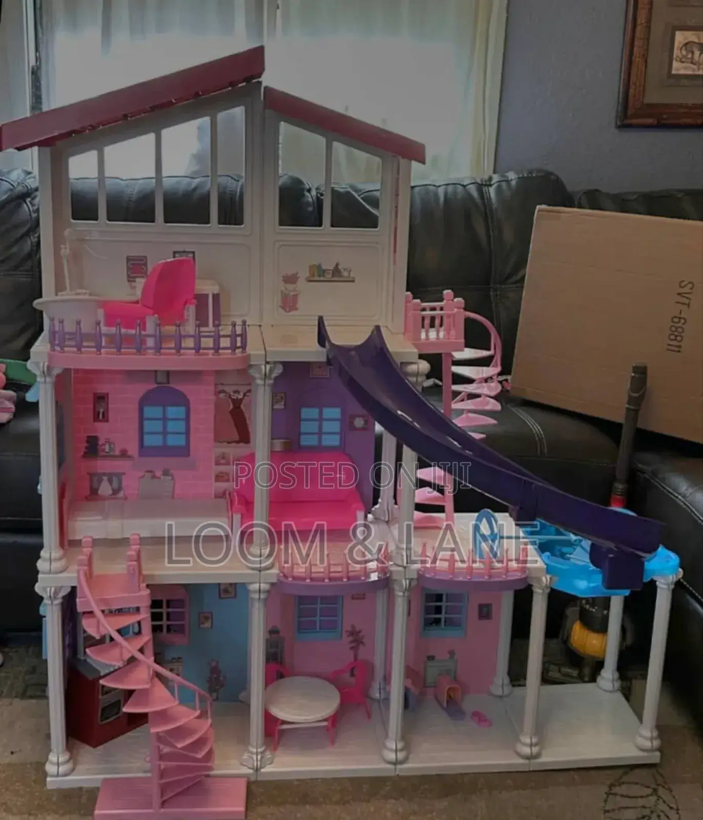 Large Kids Barbie Dream House Playing Toy