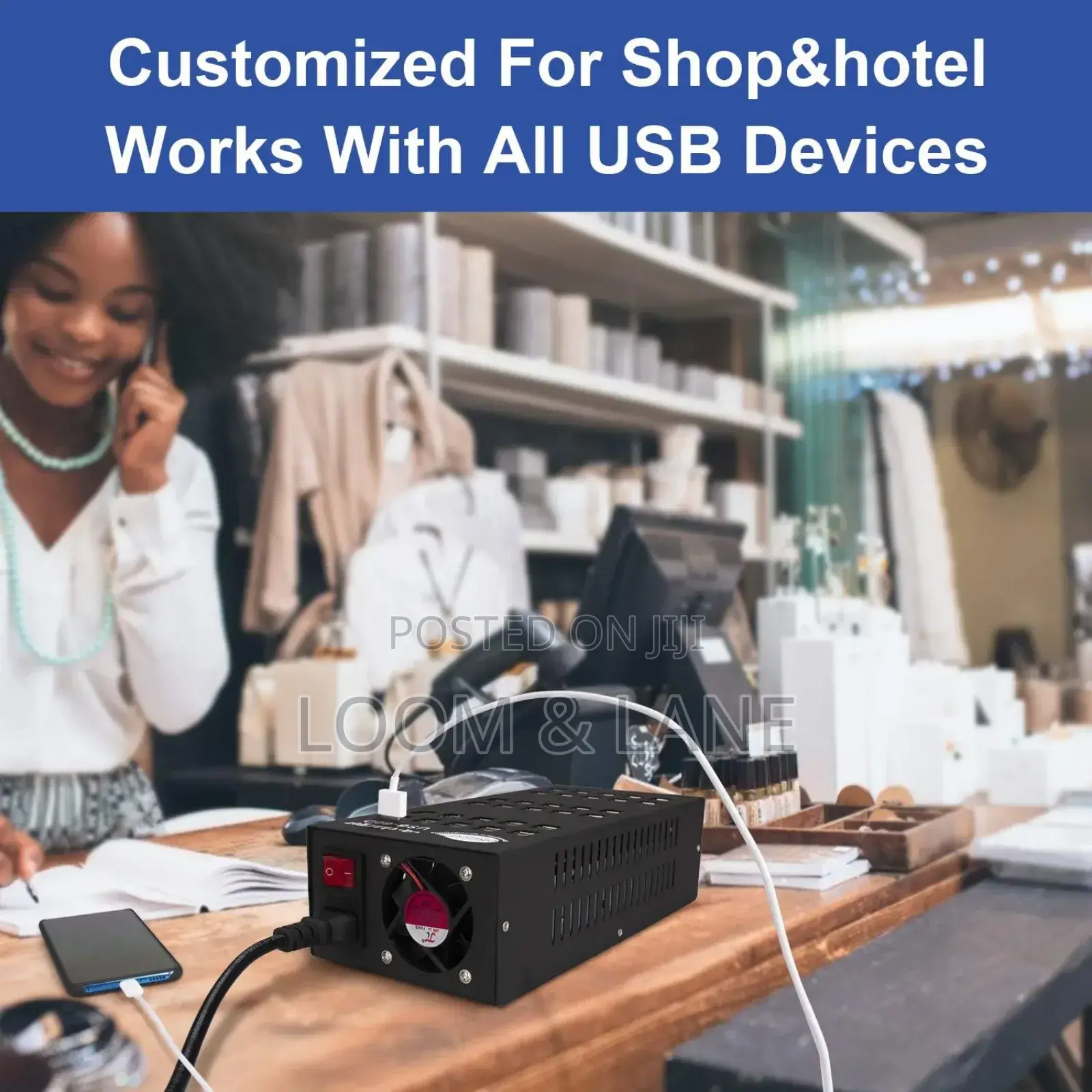New 60 Ports Usb Charging Station
