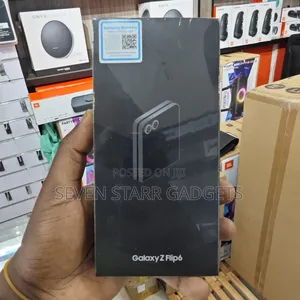 New Samsung Galaxy Z Flip6 256 GB Black