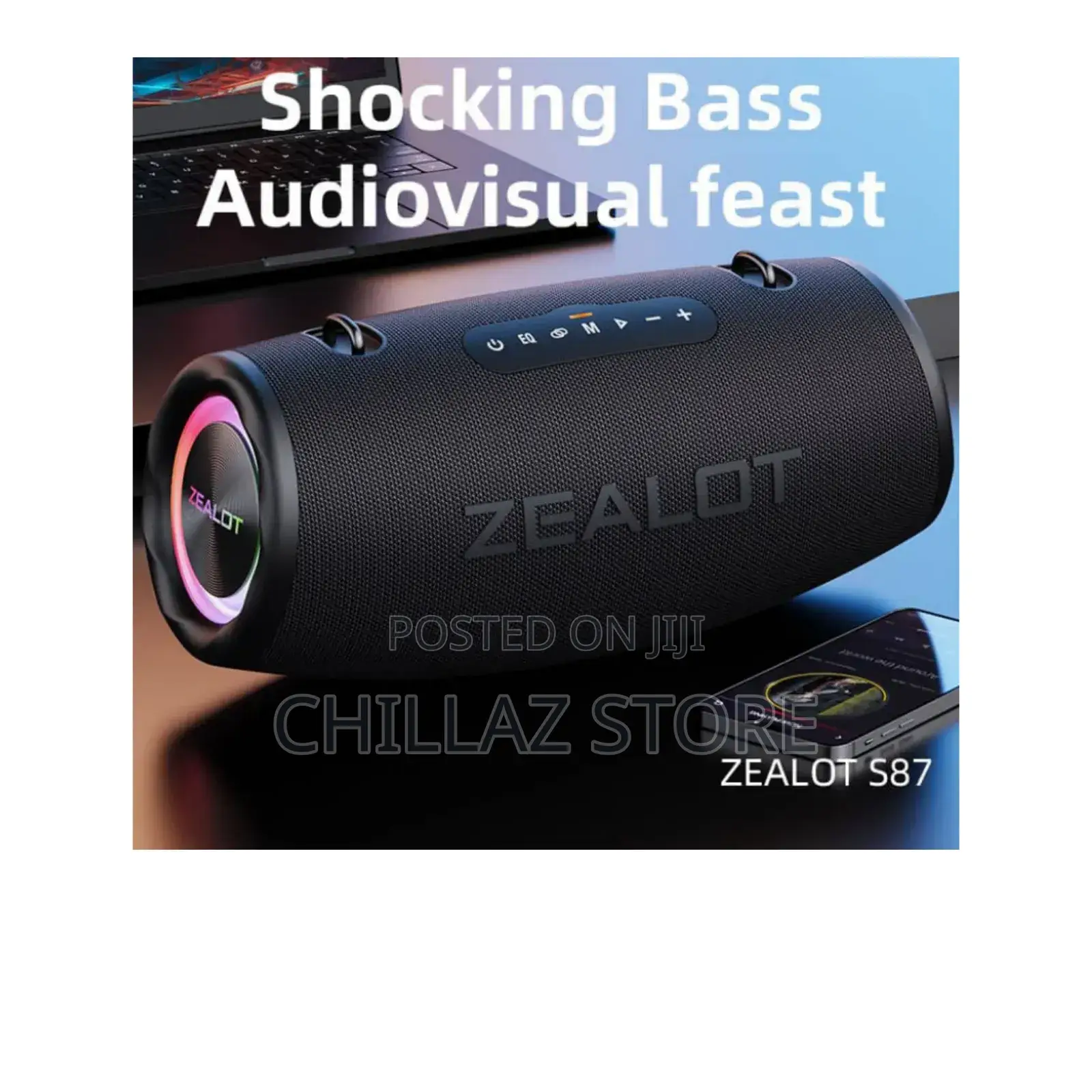 Zealot S87 Bass Wireless Speaker.