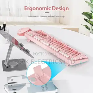Keyboard and Mouse Wireless Retro Typewriter