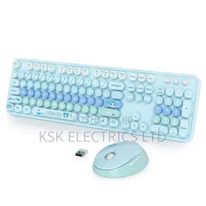 Keyboard and Mouse Wireless Retro Typewriter