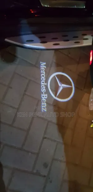Door Mercedes Logo Lighting Lights