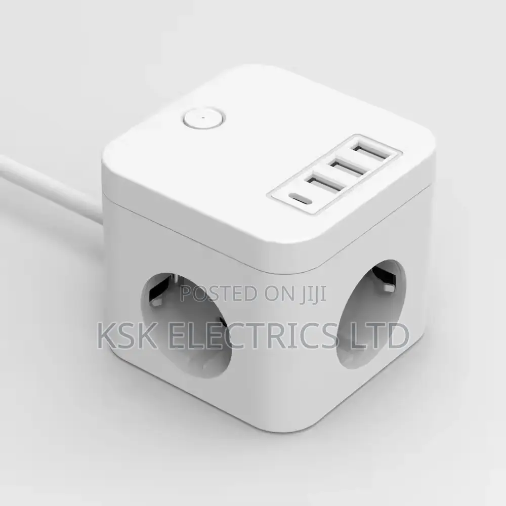 4 3 Outlet Power Strip Eu Outlet Extender With 3 Usb Surge
