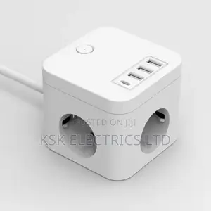 4 3 Outlet Power Strip Eu Outlet Extender With 3 Usb Surge