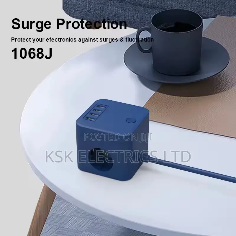 4 3 Outlet Power Strip Eu Outlet Extender With 3 Usb Surge