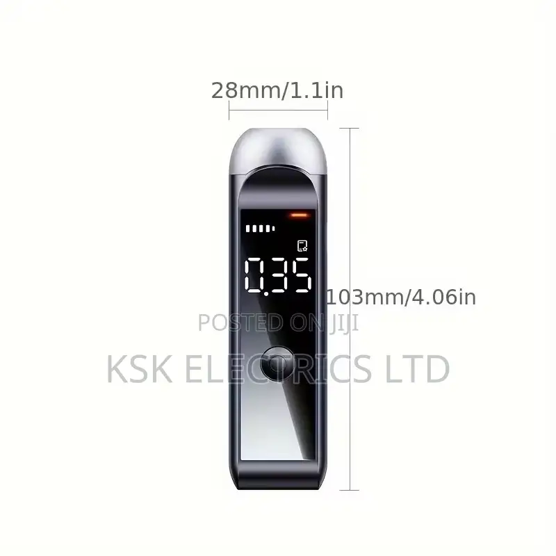 Digital Alcoholmeter Alcohol Breath Tester High Capacity