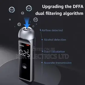 Digital Alcoholmeter Alcohol Breath Tester High Capacity