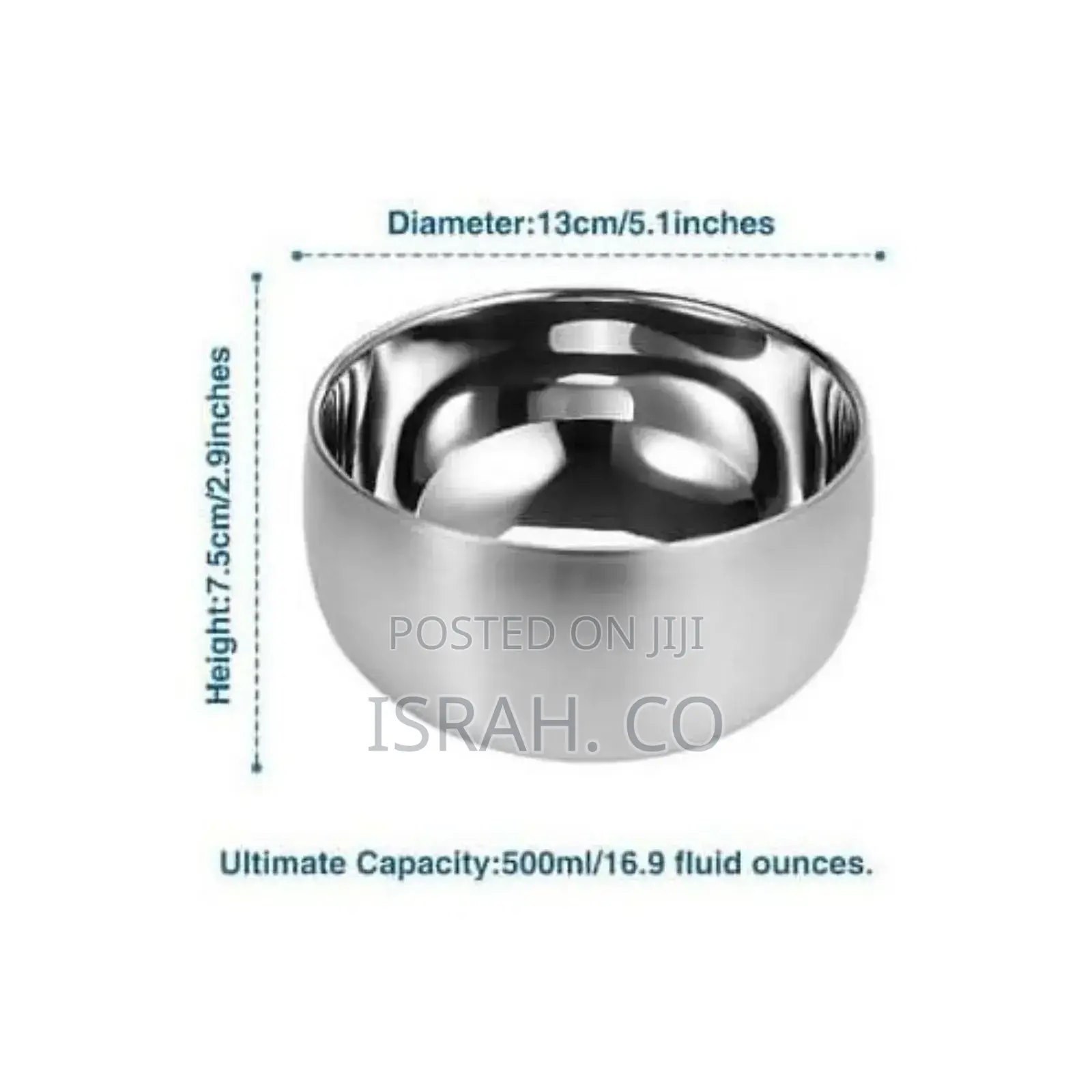 12 Pieces of 16.9 Fl Oz Ramen Ice Cream Bowl,Stainless Steel