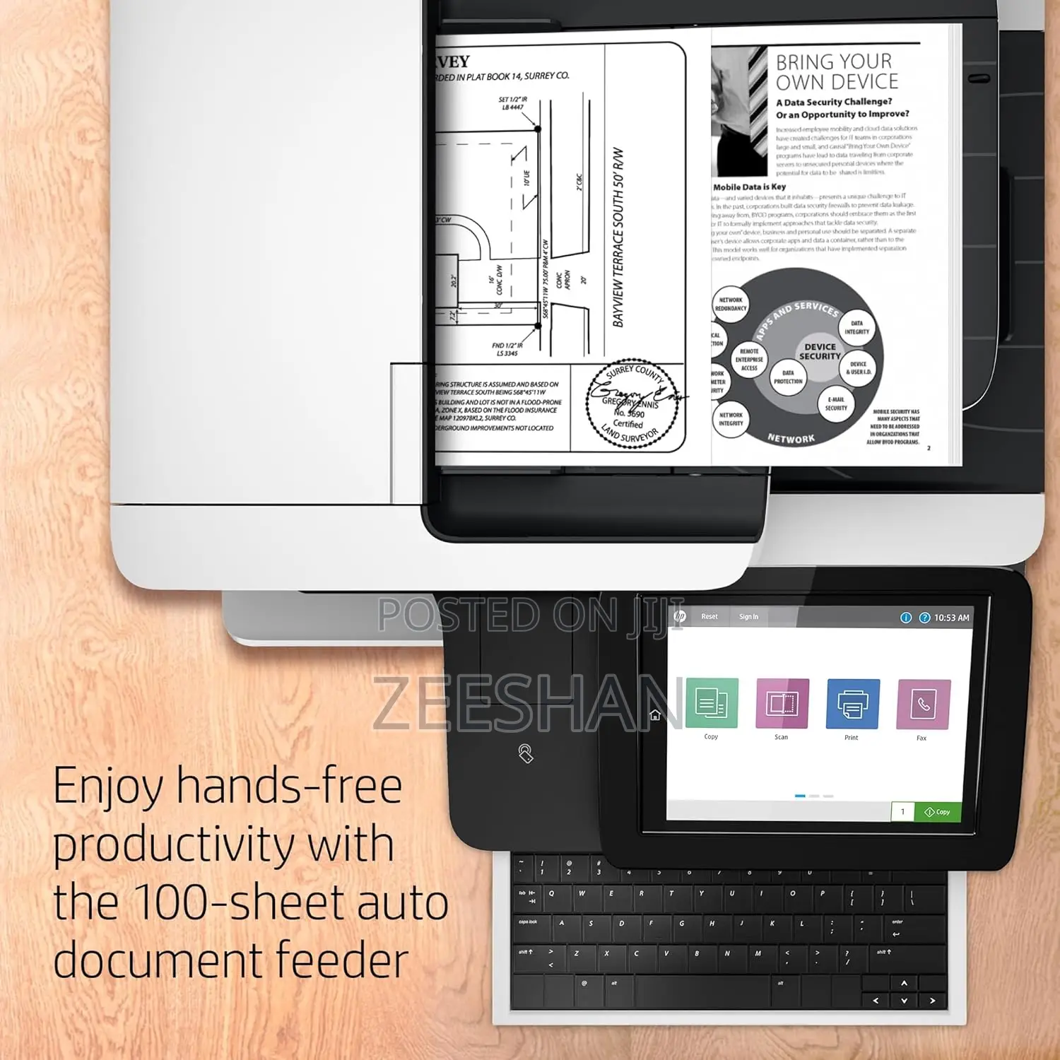 Hp Laserjet Enterprise MFP M528z
