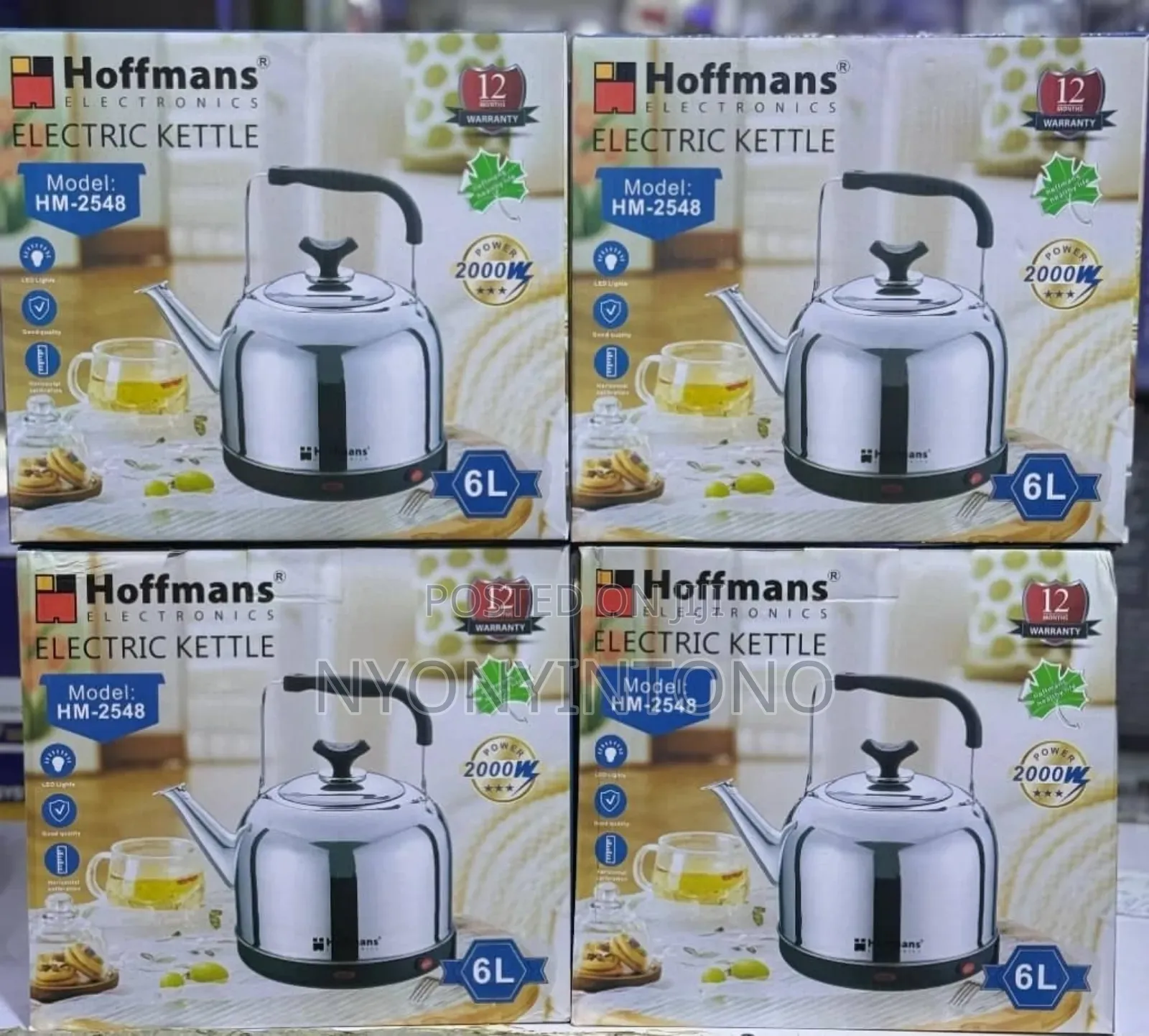 Hoffmans 6litres Electric Water Kettle