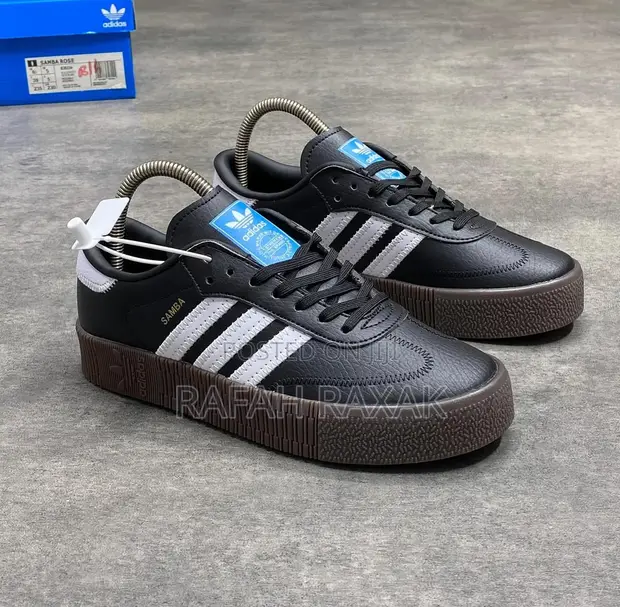 Original Black/Brown Gum Adidas Samba Big Sole Sneakers for sale - Rafah  Raxak  Price: USh 185,000 on Jiji.ug [Central Division]