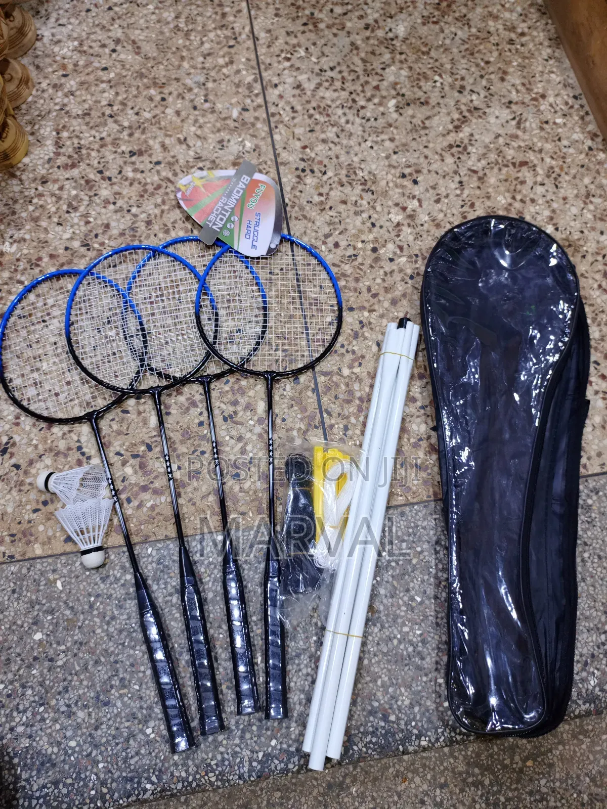 Badminton Equipment Set of 11pcs With a Net