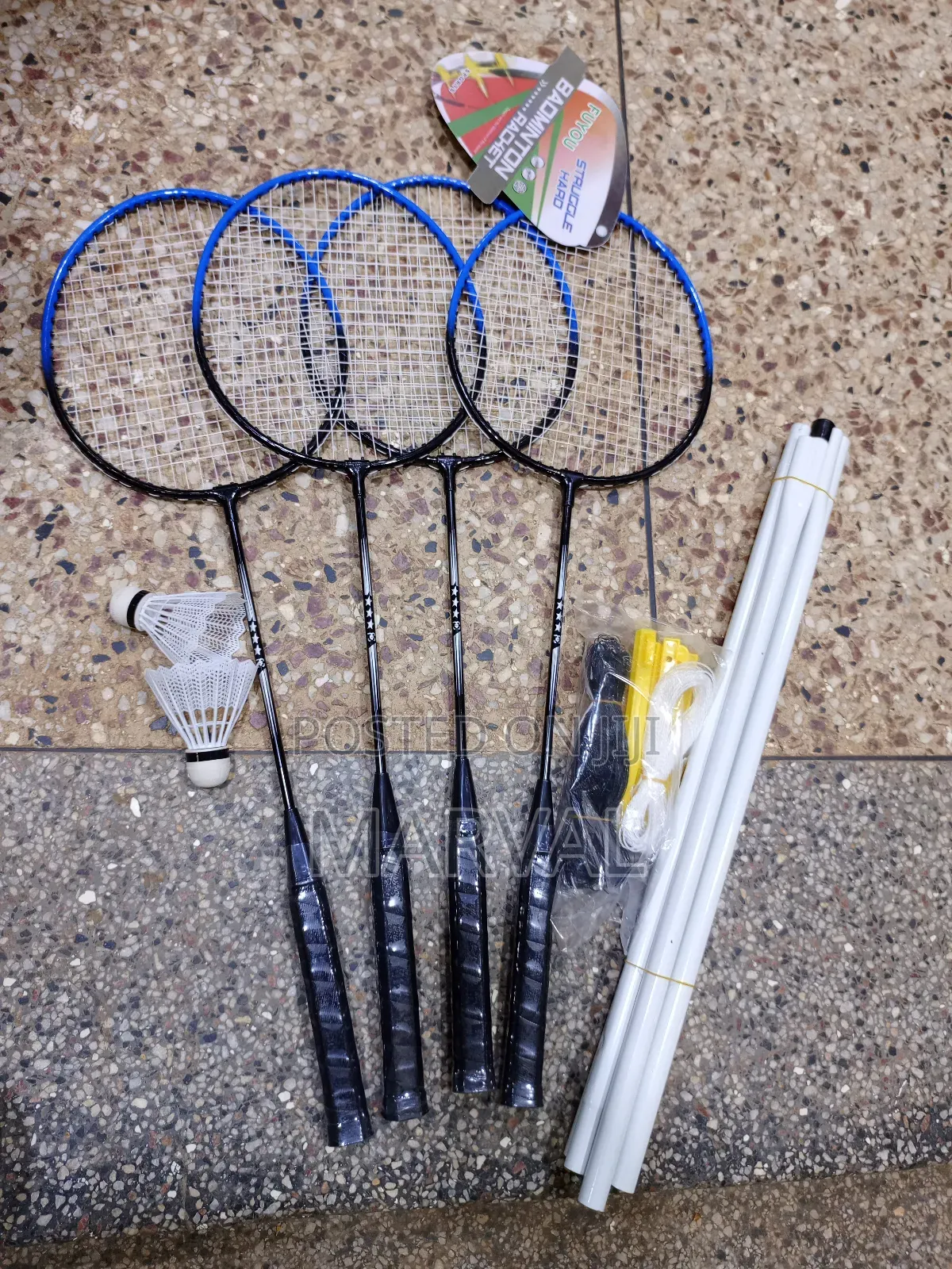 Badminton Equipment Set of 11pcs With a Net