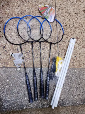 Badminton Equipment Set of 11pcs With a Net