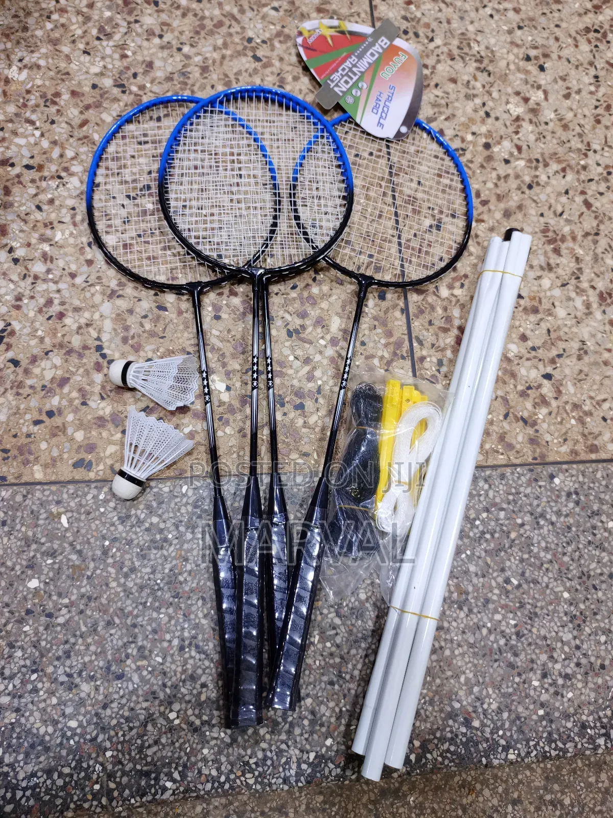 Badminton Equipment Set of 11pcs With a Net