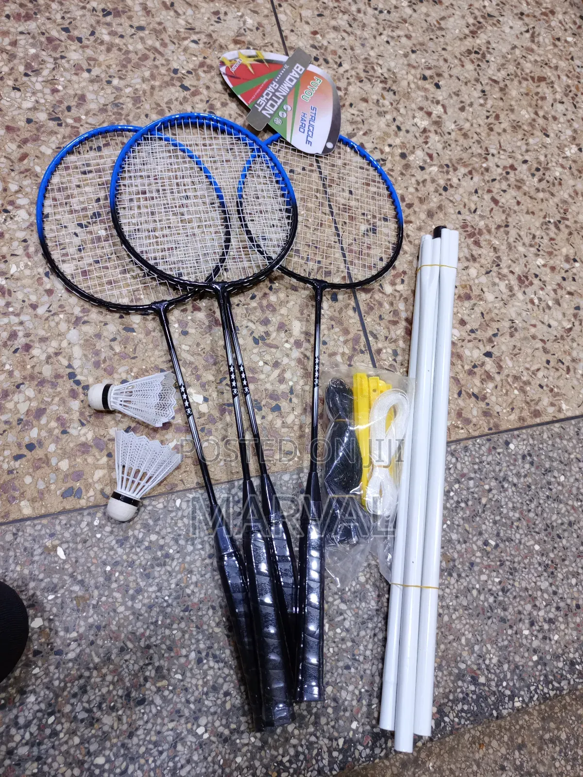 Badminton Equipment Set of 11pcs With a Net
