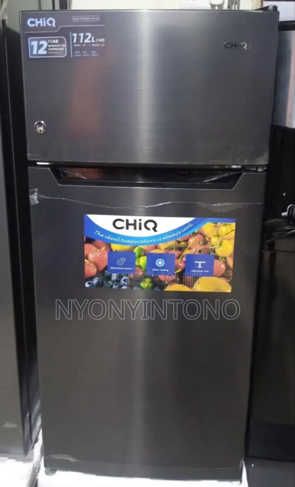 Chiq 150litres Double Door Fridge With 12years Warranty