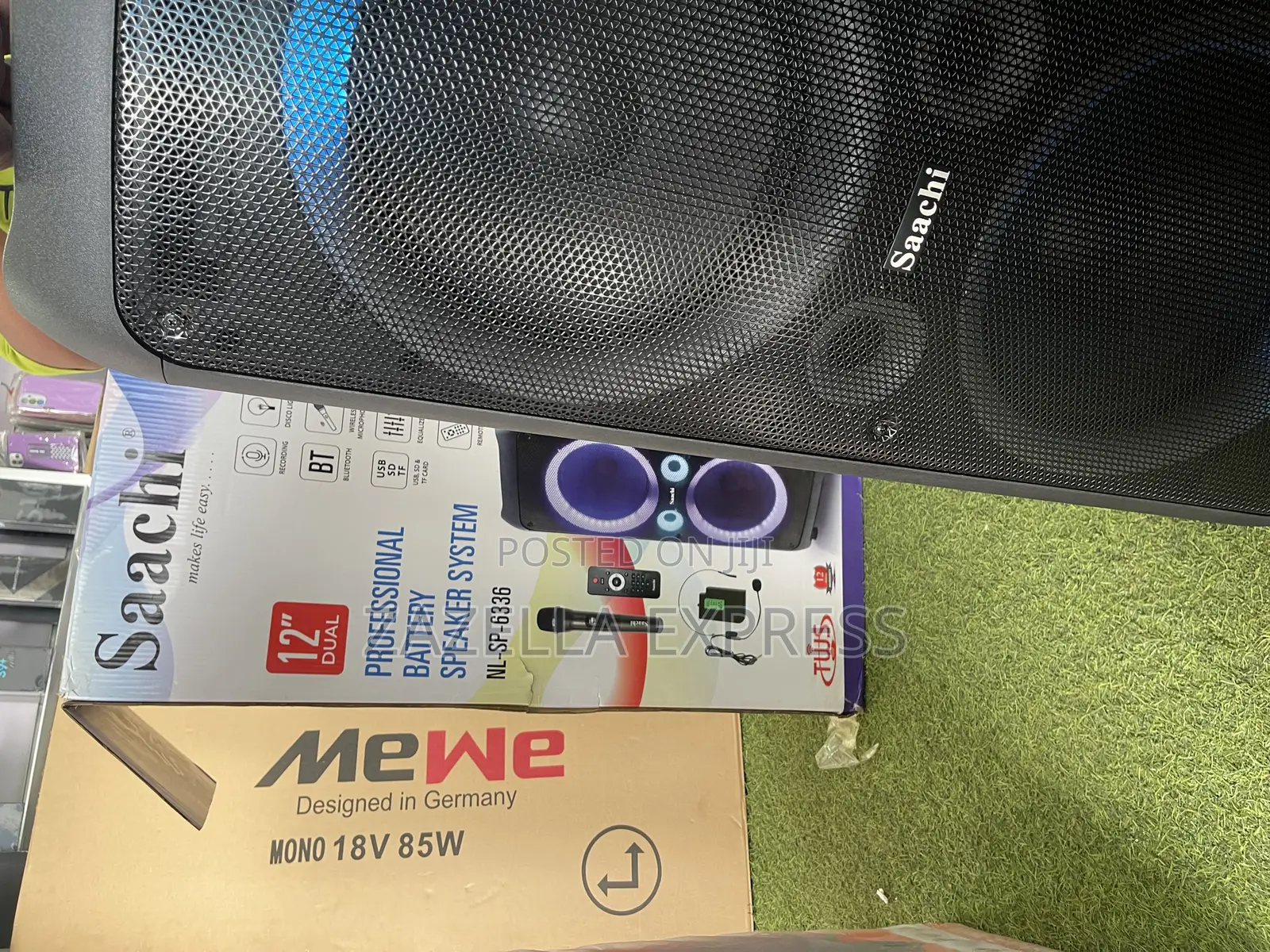 Saachi 12” Professional Battery Speaker