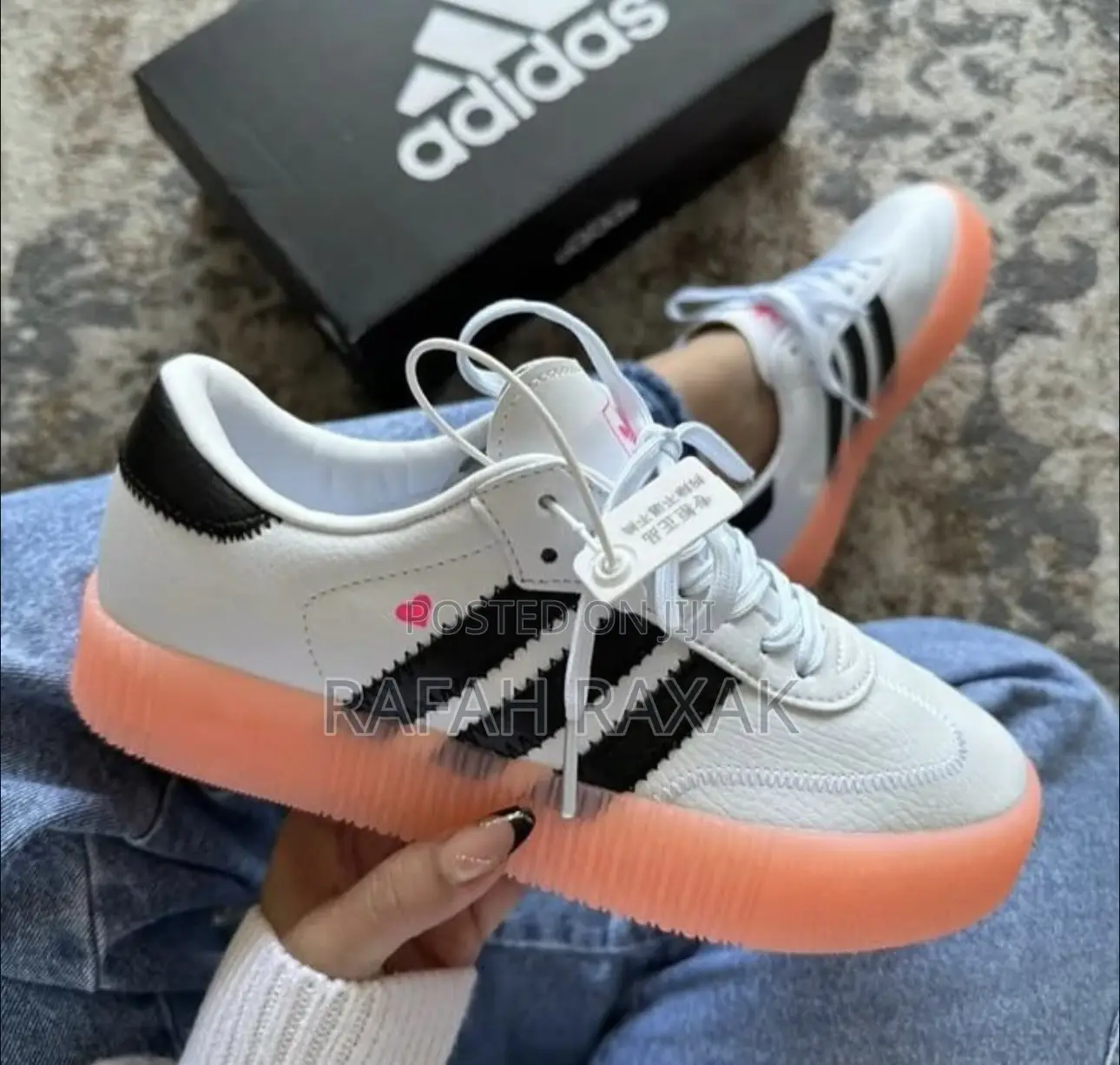 Original Women’S Adidas Samba Valentine Big Sole Sneaker