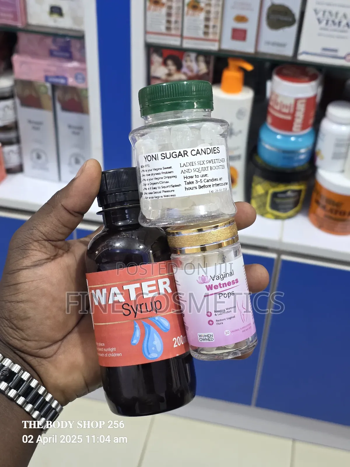 Yoni Candies | Ladies Splash Water Sex Sweetener Sweet