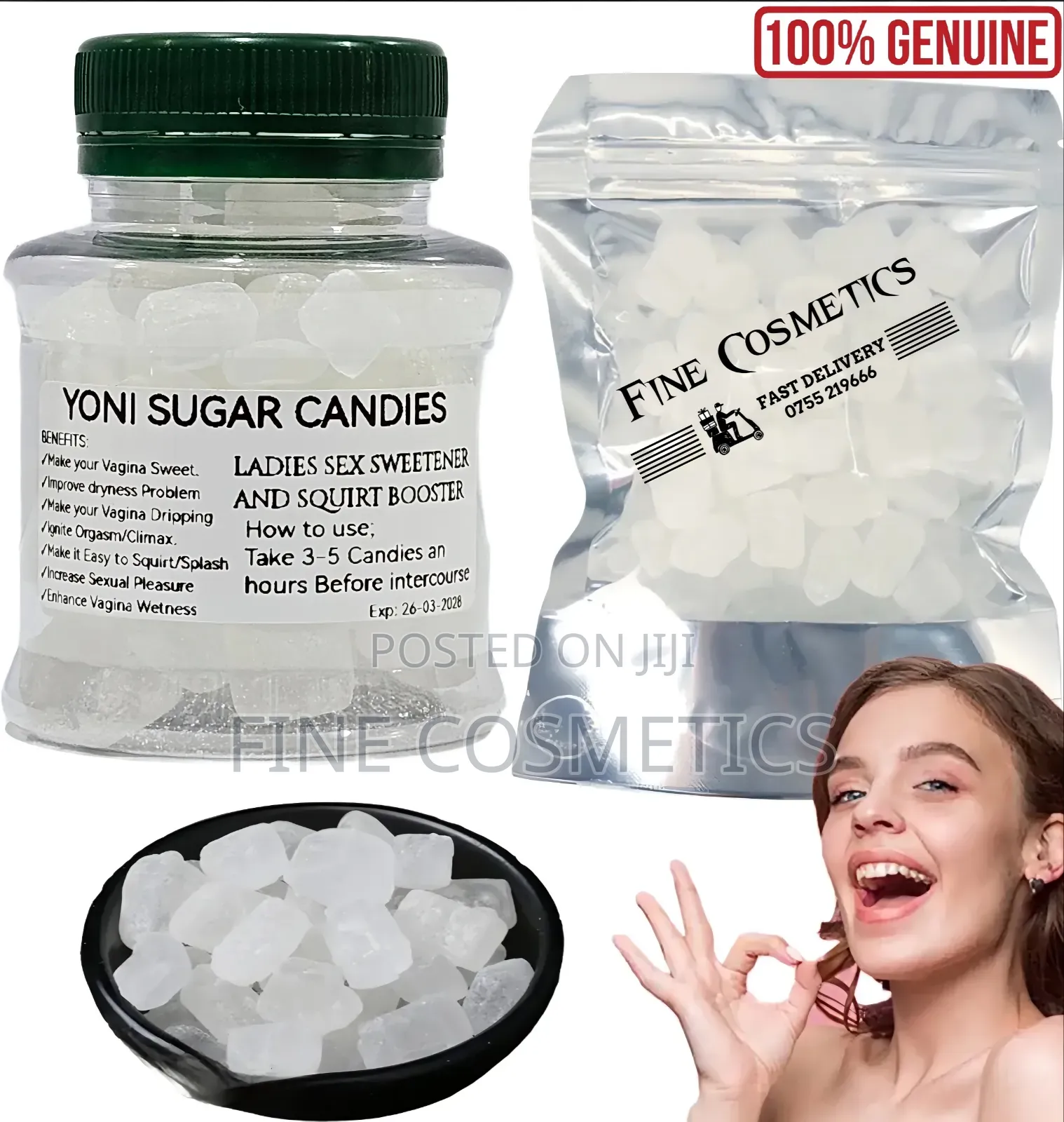 Yoni Candies | Ladies Splash Water Sex Sweetener Sweet