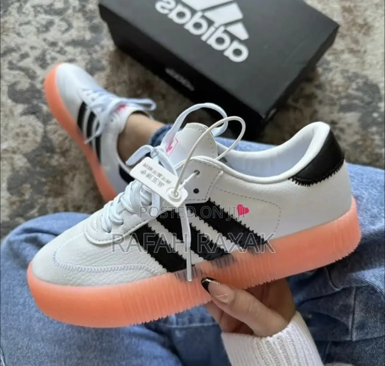 Original Women’S Adidas Samba Valentine Big Sole Sneaker