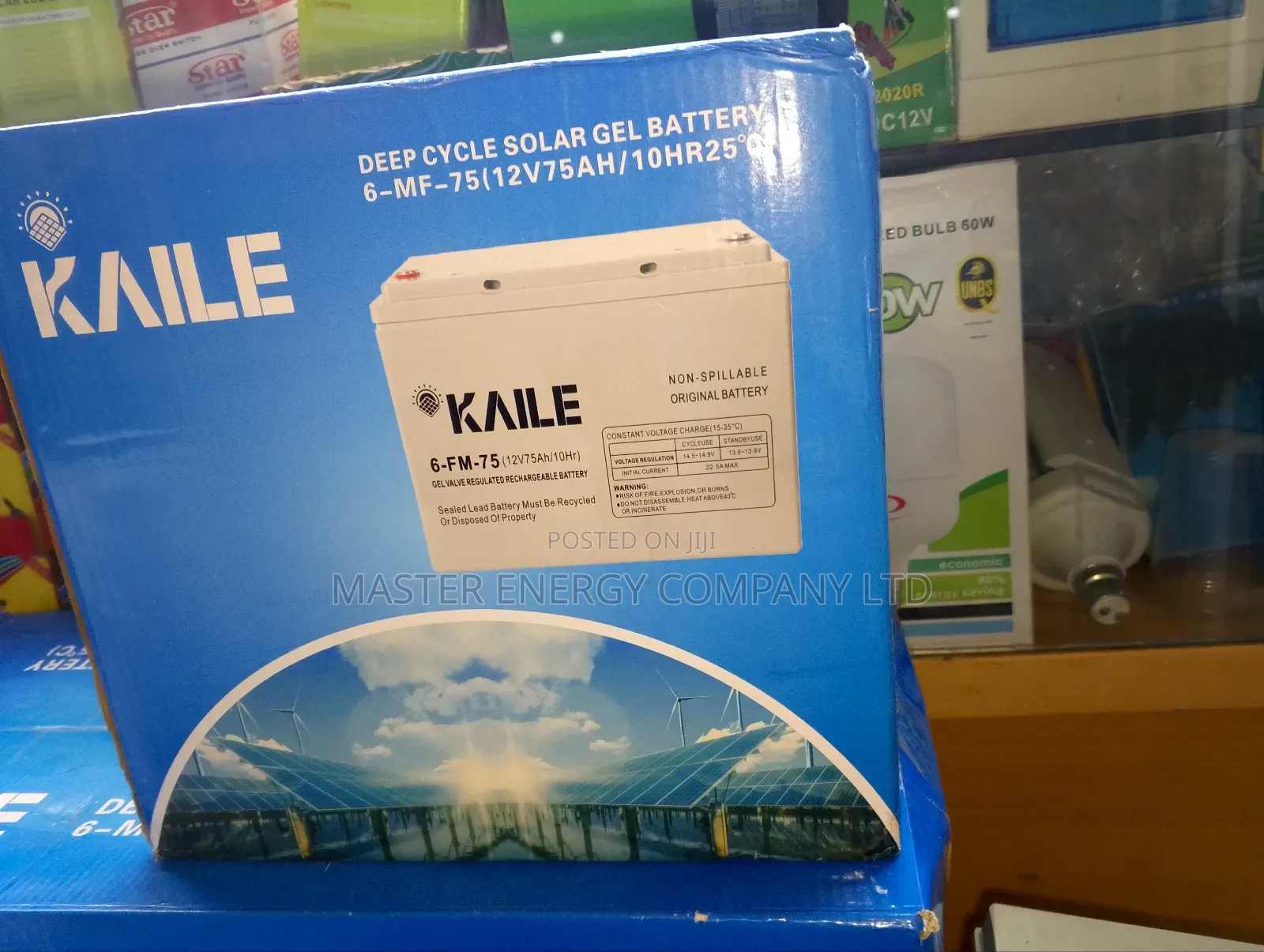 75ah Kaile Solar Battery DKJ