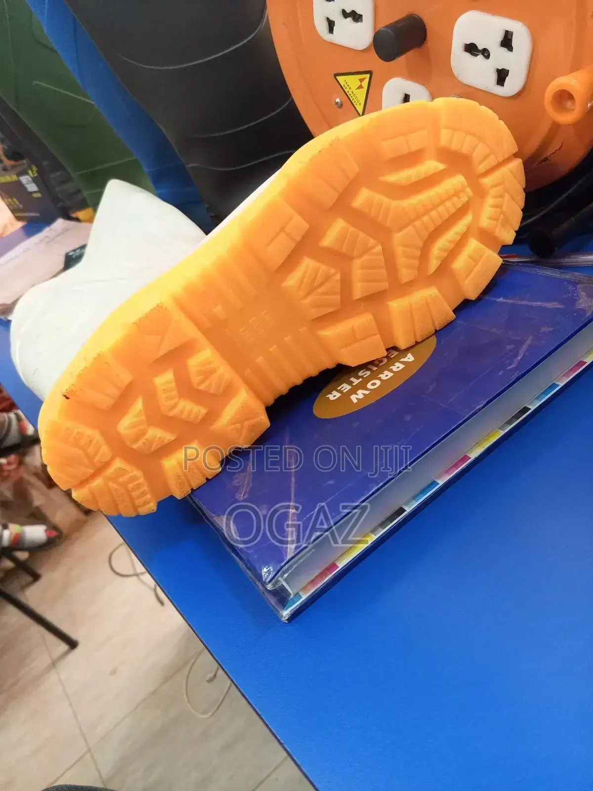 Heavy Duty White Gumboots