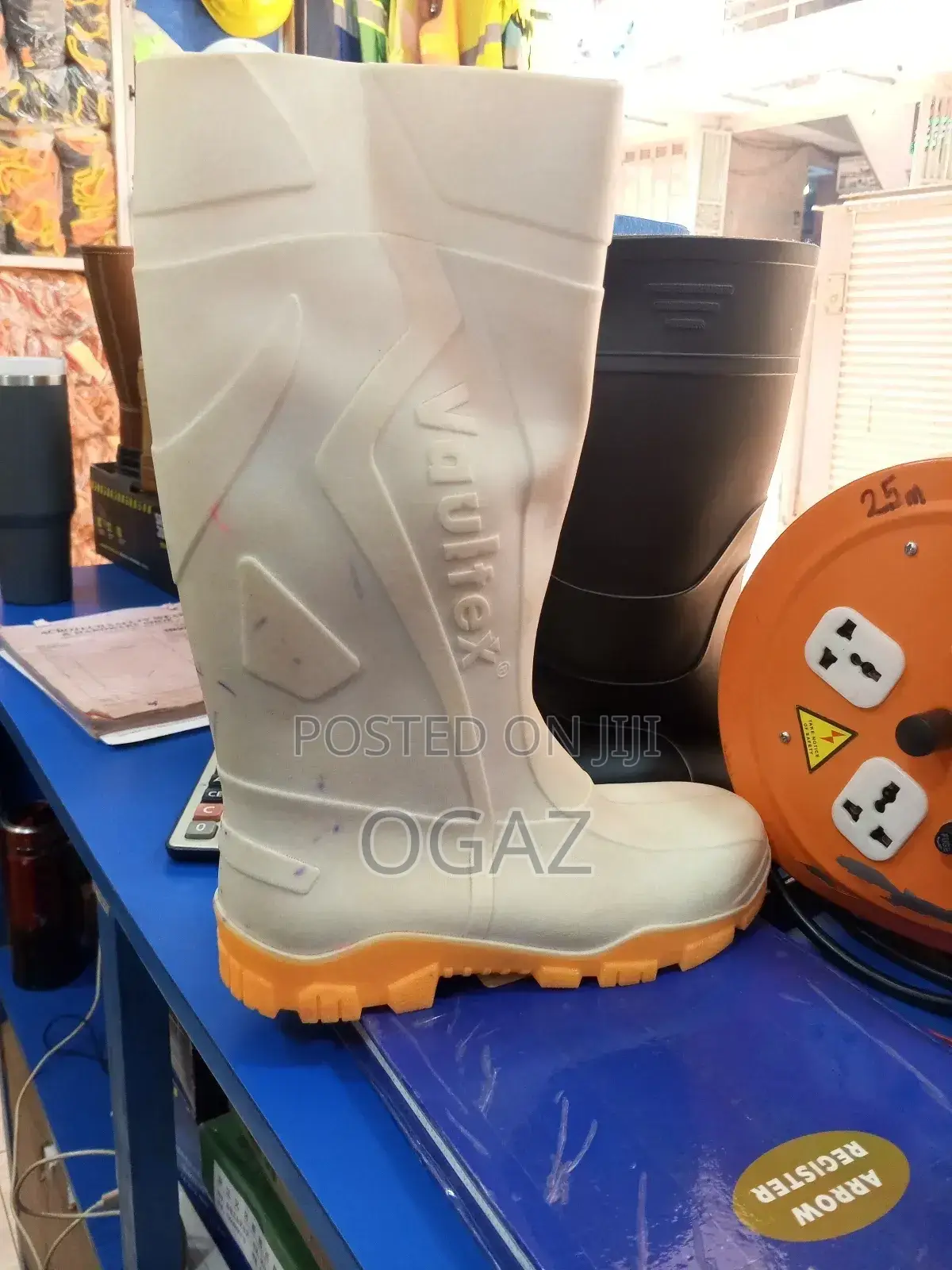 Heavy Duty White Gumboots