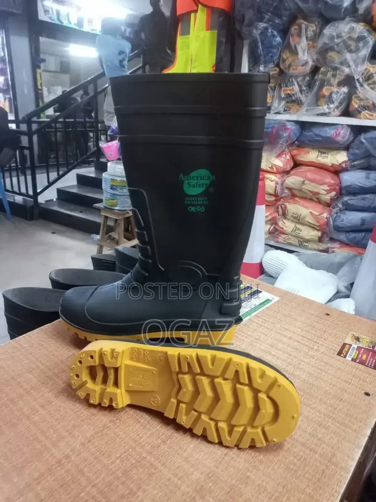 Heavy Duty Gumboots With Steel