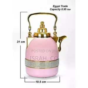 Arabic Dallah Flask Turkish Teapot Well Crafted Exterior