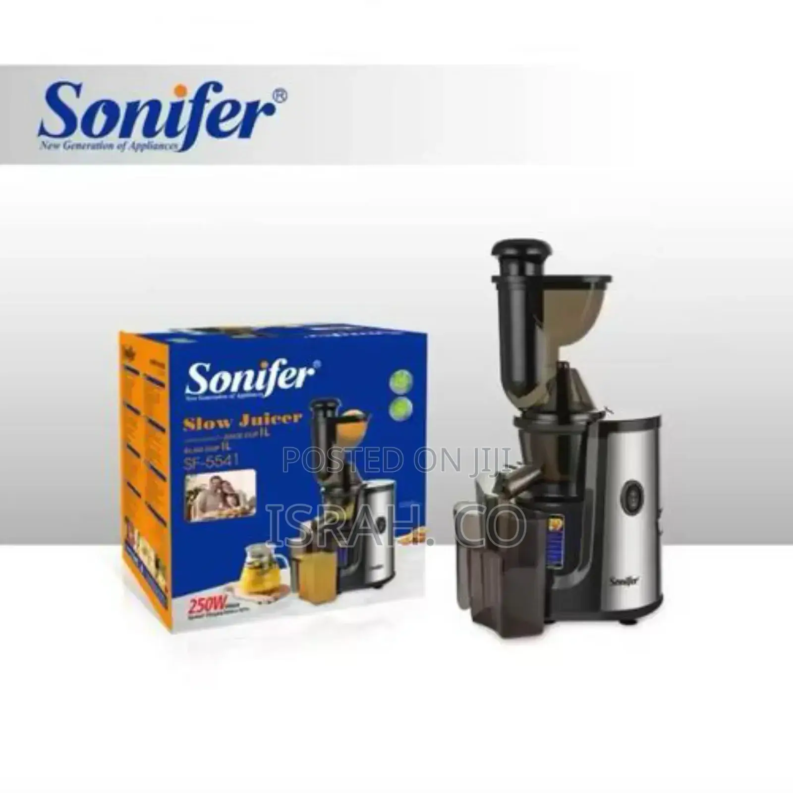 Sonifer Slow Juicer Big Mouth Fruit Juicer Extractor