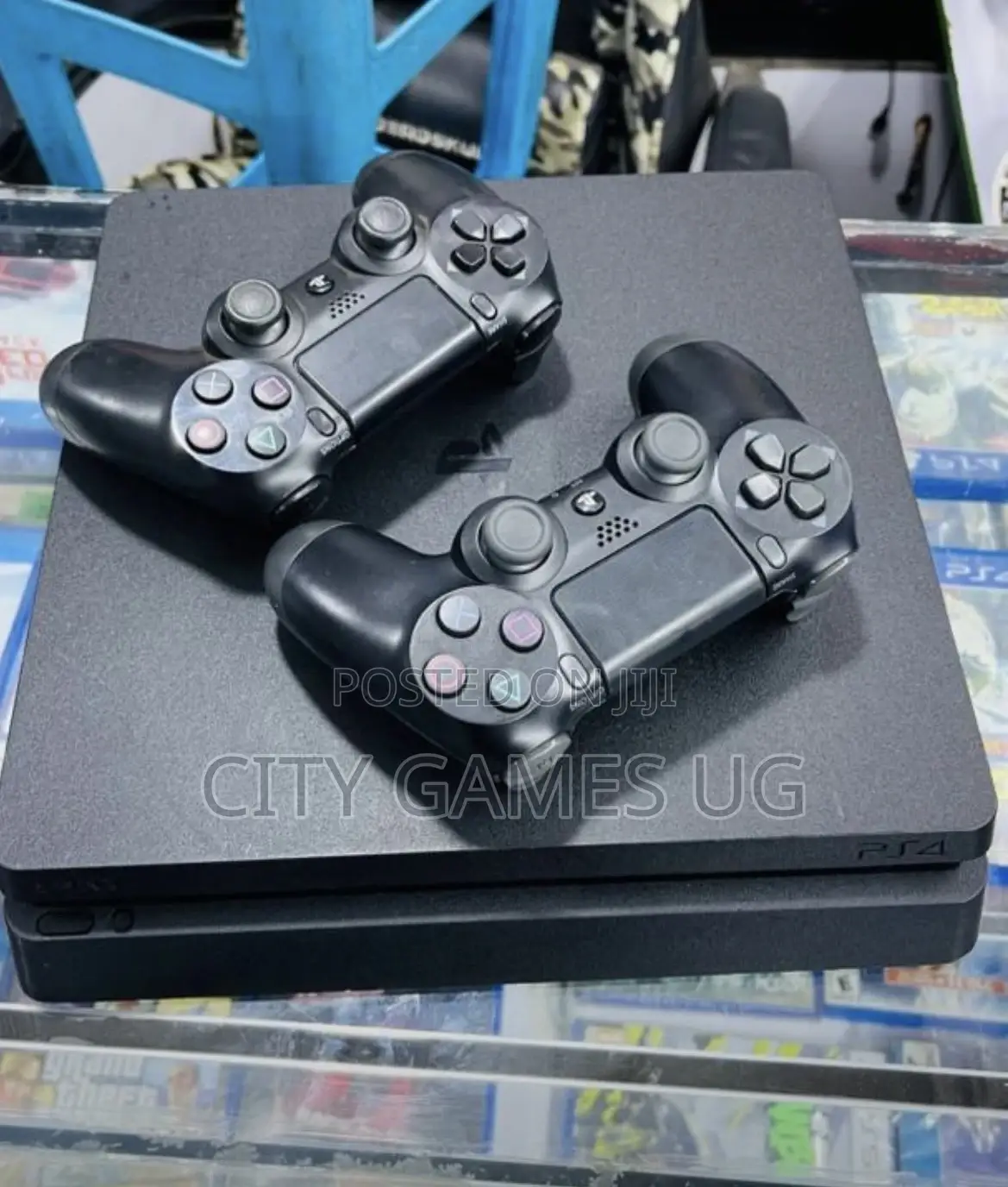Uk Playstation 4 Slim Console: Free Games Free Game Pads