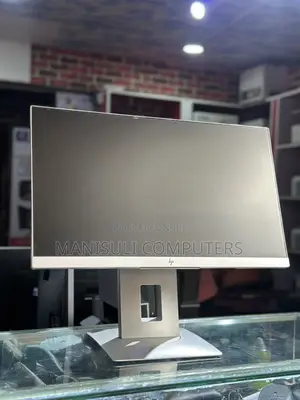 Silver Monitor Hp 22 Inch Screen Up Vga Hdmi Dp Usb 3.0