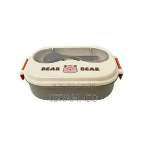 Portable 2 Compartment Insulated Lunch Box Stainless Steel