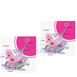2 In1 Kids Horse Stroller Rocking Chair